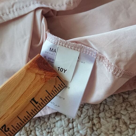 Douuod Made in Italy light pink top size 10Y - Picture 8 of 12